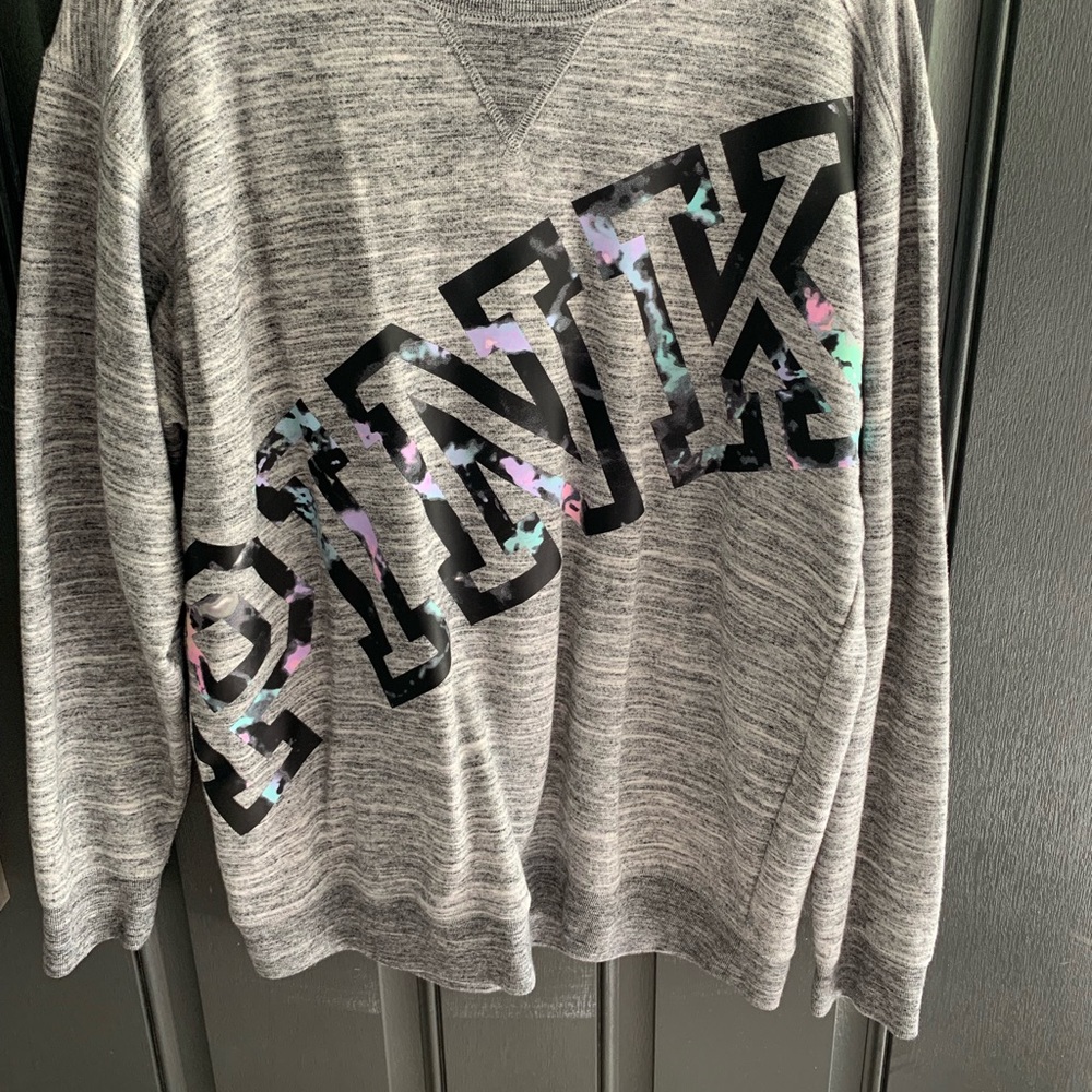 PINK crew neck sweater